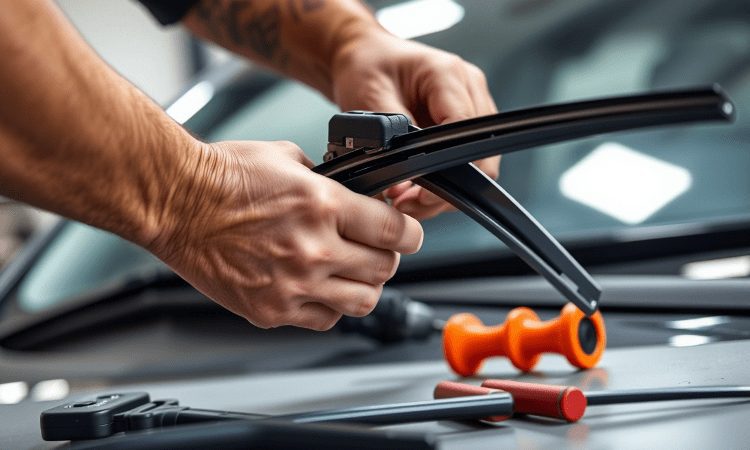 راهنمای کامل انتخاب و تعویض تیغه برف پاک کن KMC