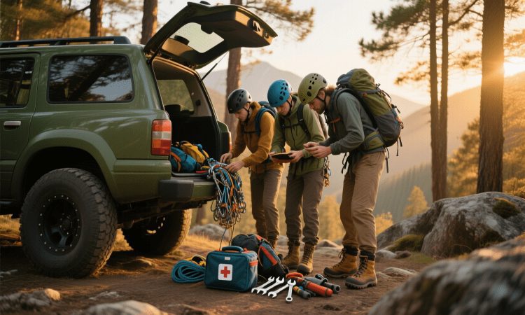 چک لیست ایمنی قبل از آفرود با KMC T8