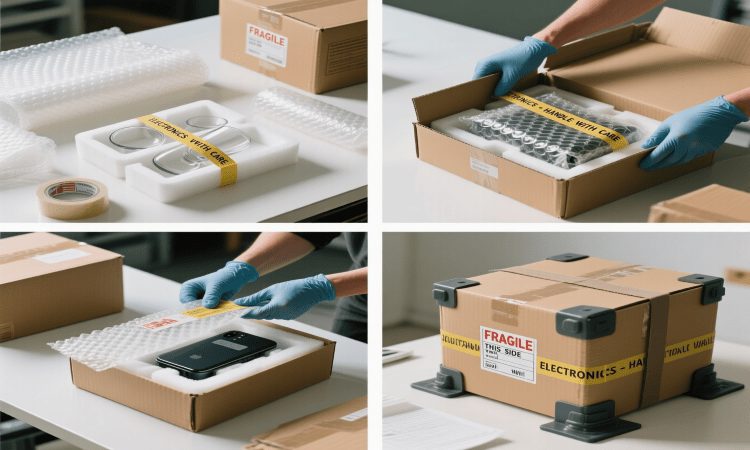 راهنمای بسته بندی اصولی قطعات KMC برای ارسال بین شهری