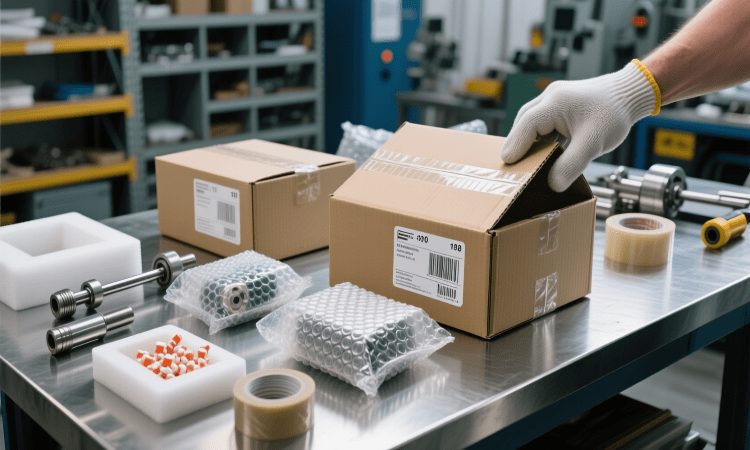 راهنمای بسته بندی اصولی قطعات KMC برای ارسال بین شهری