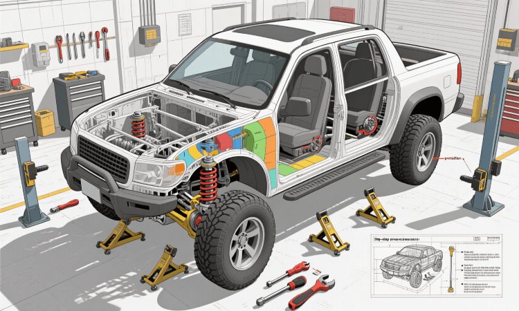 نکات پیش از افزایش ارتفاع خودرو با کیت های آفرود (lift kit)