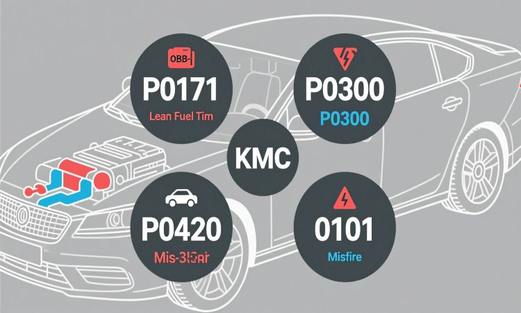 کدهای خطای OBD در خودروهای KMC و تفسیر سریع برای رانندگان