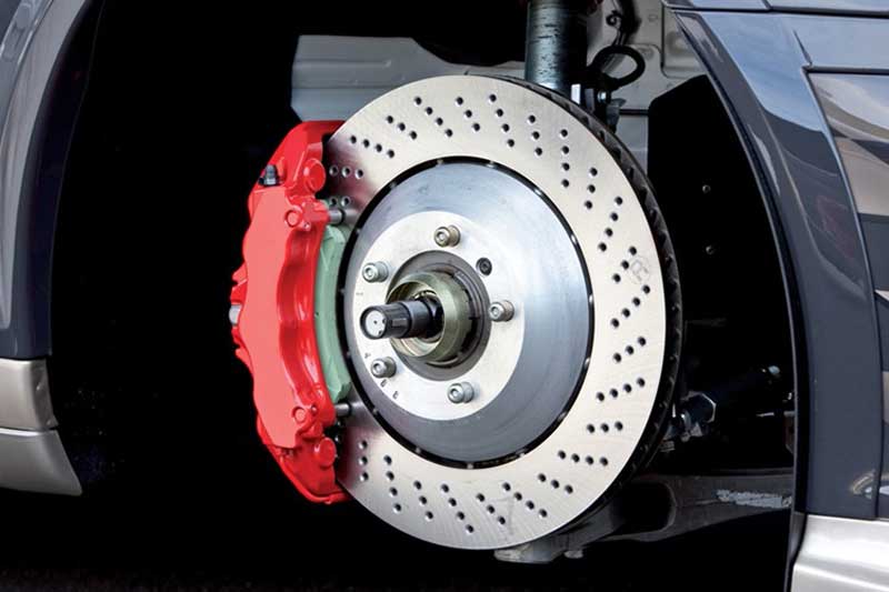 نمای نزدیک از نقاط تماس لنت و دیسک