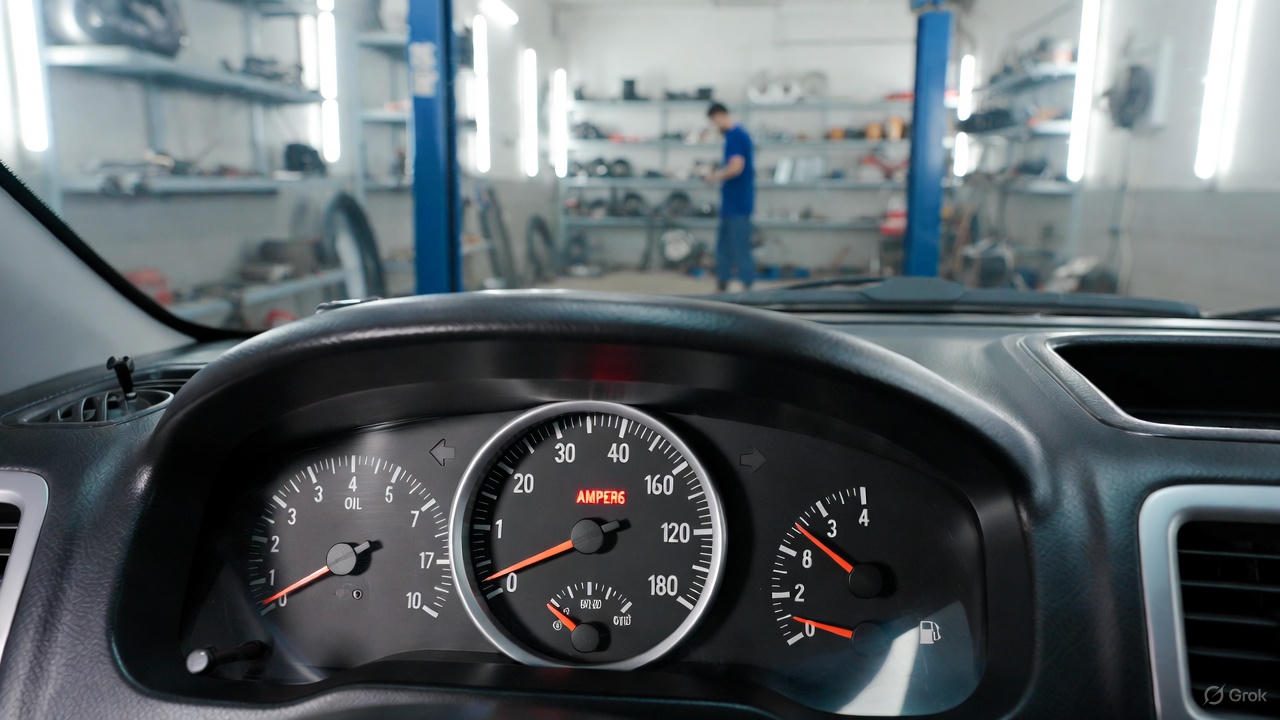 نوسان آمپر روغن کی ام سی